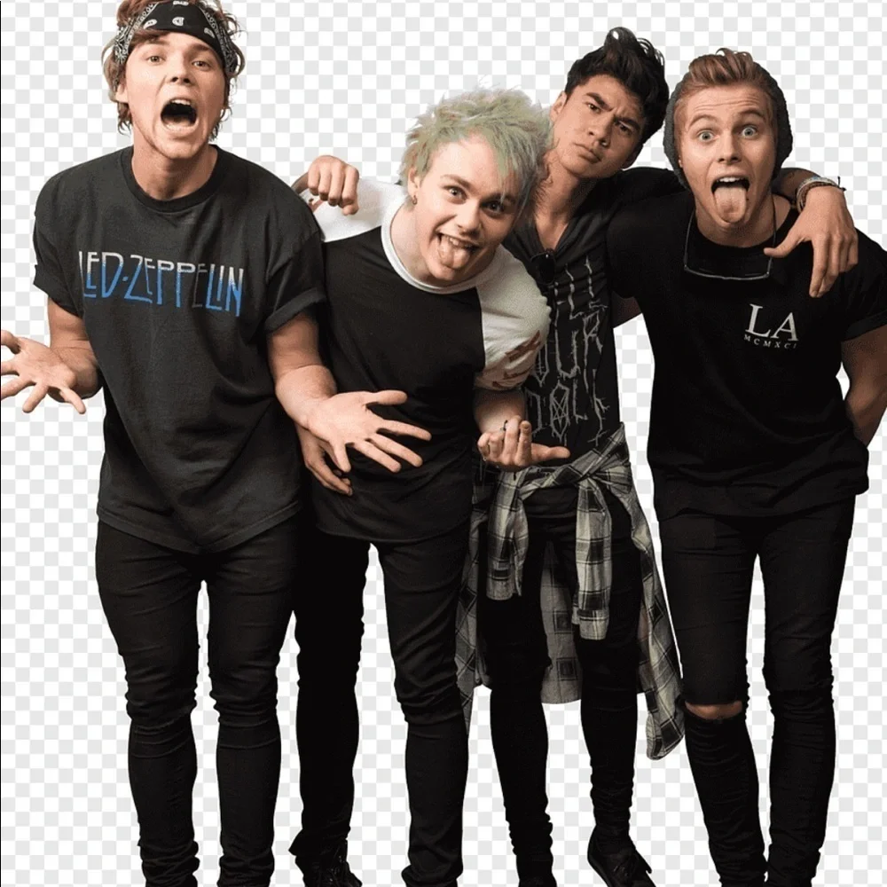 Five Seconds of Summer crew socks!